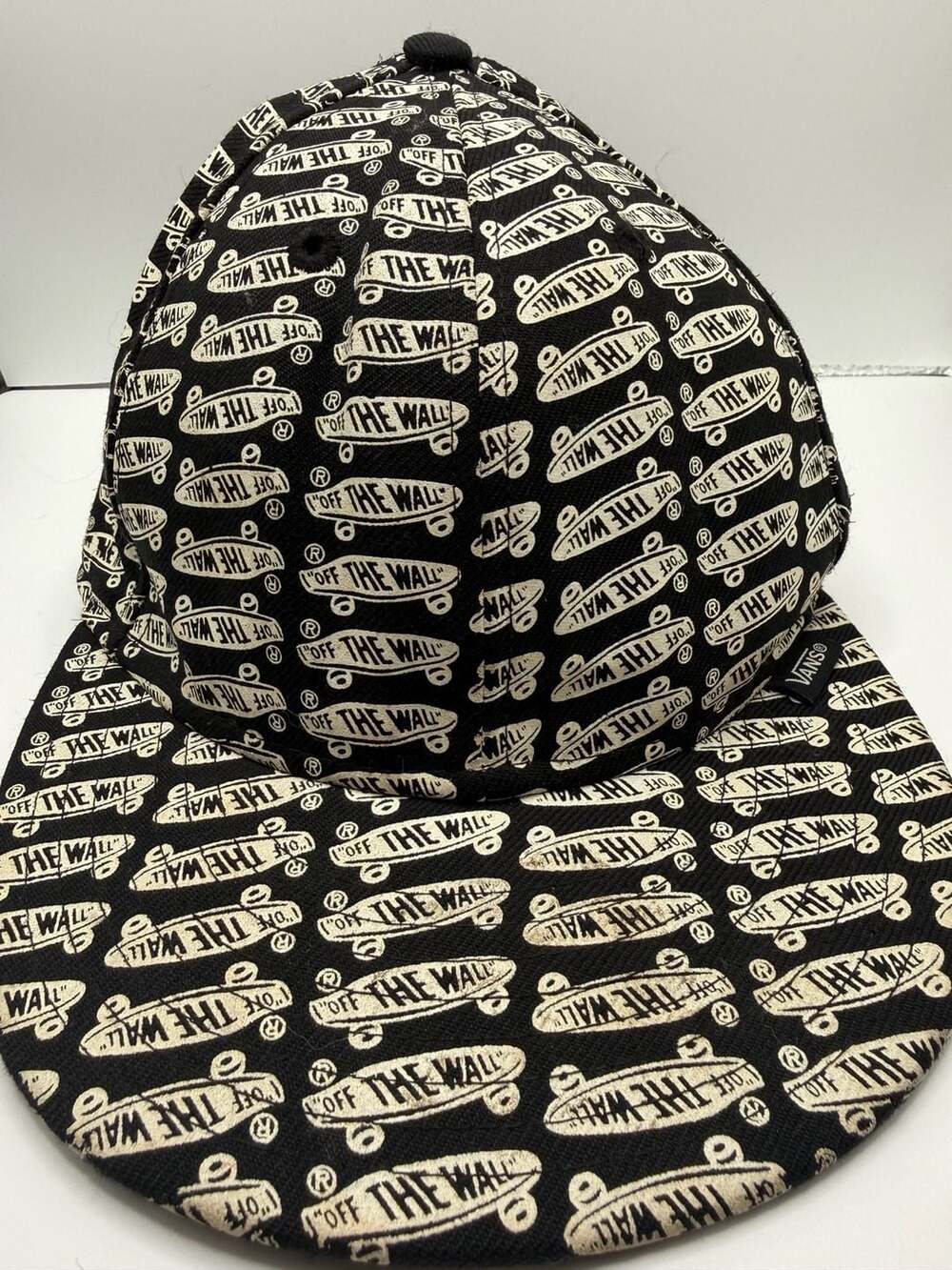 Vans x New Era Off The Wall All-Over Print Fitted Hat Size 7 1/8